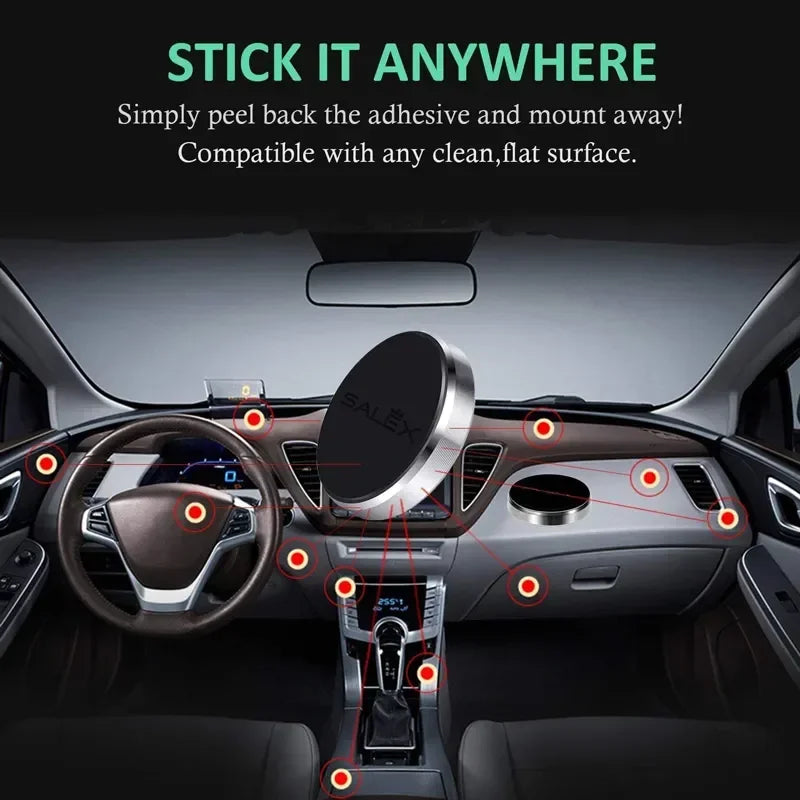 Magnetic Car Phone Holder Universal Car Phone Stand for iPhone Xiaomi Huawei Samsung