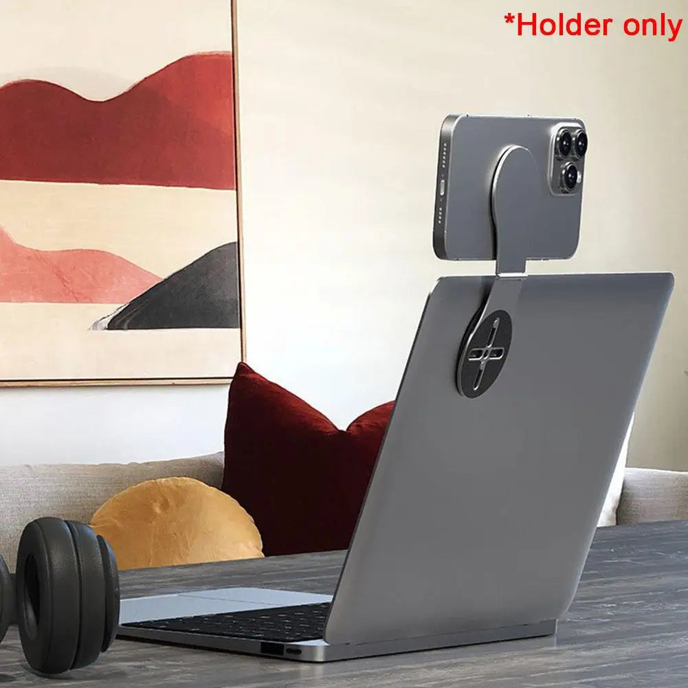 Magnetic Laptop Phone Holder for iPhone Phone