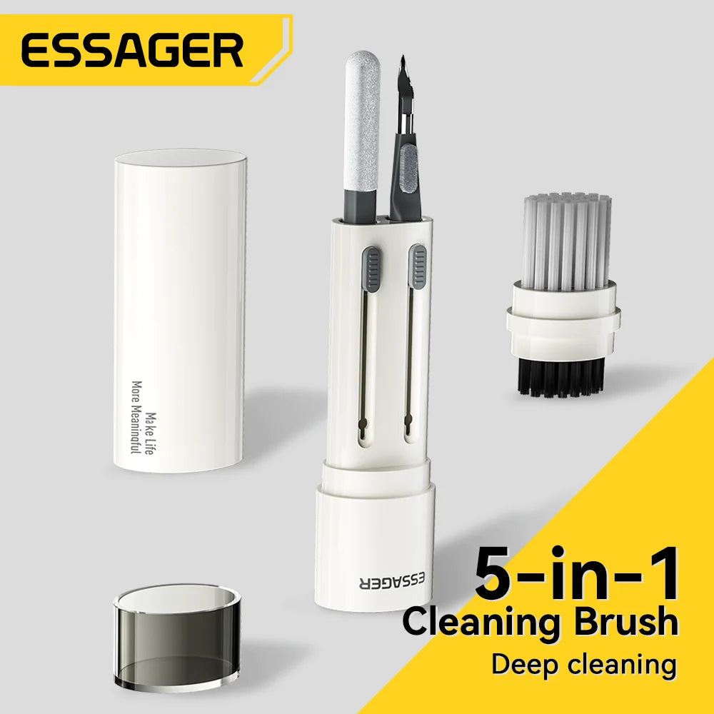 Essager 5 in 1 Cleaning Kit  For Computer Keyboard Cleaner Brush Earphones Cleaning Pen For AirPods